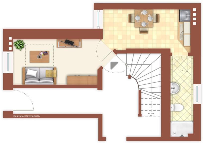 Haus Stromblick, Zimmer Am Strom Rostock Dış mekan fotoğraf